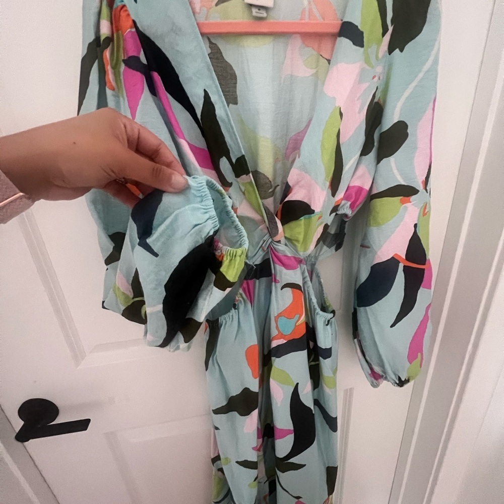 A New Day Pastel Patterned Dress - Picture 6 of 11